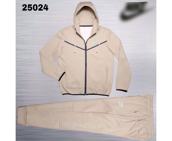 Спортивний чоловічий костюм на фліс велюрі Найк розміри M-3XL (5 кв) "REMAIN" купити недорого від прямого постачальника, зображення 4