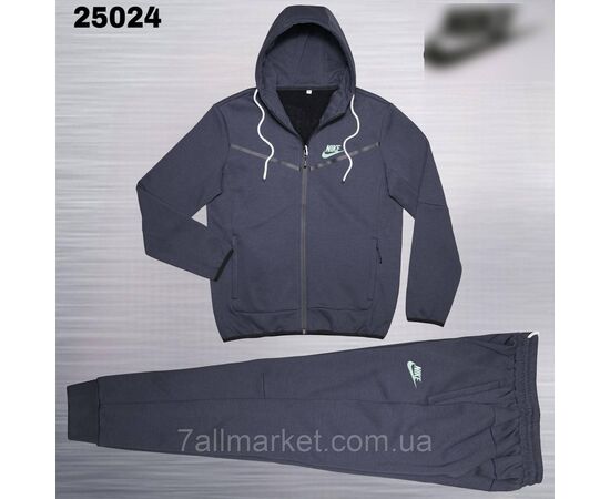 Спортивний чоловічий костюм на фліс велюрі Найк розміри M-3XL (5 кв) "REMAIN" купити недорого від прямого постачальника, зображення 5