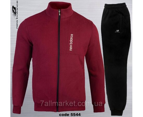 Спортивний чоловічий костюм на флісі NEW BALANCE розміри S-2XL (4кв) "REMAIN" недорого від прямого постачальника, зображення 4