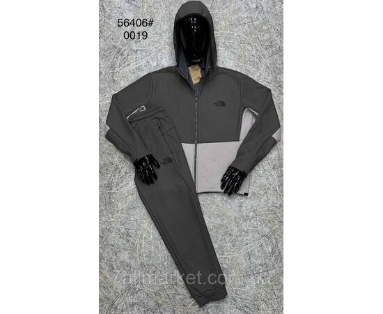 Фотография Спортивный костюм мужской на манжете размеры M-3XL(2цв)"PROSTOMEN" недорого от прямого поставщика, изображение 2