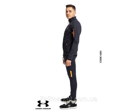 Фотография Спортивный мужской костюм на байке UA размеры S-2XL (5цв)  "REMAIN" недорого от прямого поставщика, изображение 4