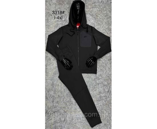 Фотография Спортивный костюм мужской на манжете  размеры L-4XL(3цв)"PROSTOMEN" недорого от прямого поставщика, изображение 2