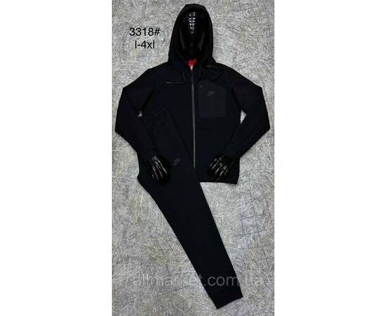 Фотография Спортивный костюм мужской на манжете  размеры L-4XL(3цв)"PROSTOMEN" недорого от прямого поставщика, изображение 3