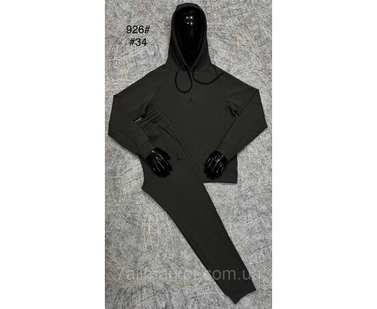 Фотография Спортивный костюм мужской на манжете  размеры L-4XL(4цв)"PROSTOMEN" недорого от прямого поставщика, изображение 3