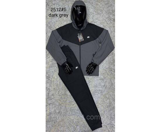 Спортивний костюм чоловічий на манжеті розміри M-3XL (3 кв) "PROSTOMEN" недорого від прямого постачальника, зображення 2