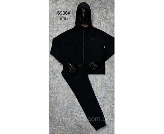 Спортивний костюм чоловічий на манжеті розміри L-4XL (3 кв) "PROSTOMEN" недорого від прямого постачальника, зображення 3