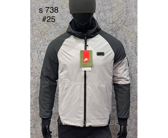 Куртка чоловіча демісезонна/двостороння розміри L-4XL (5 кв) "PROSTOMEN" недорого від прямого постачальника, зображення 2