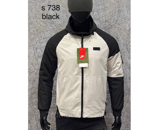 Куртка чоловіча демісезонна/двостороння розміри L-4XL (5 кв) "PROSTOMEN" недорого від прямого постачальника, зображення 4