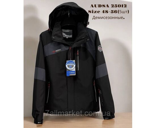Куртка чоловіча демісезонна з капюшоном р-ри 48-56 (5кол) "SKAY" недорого від прямого постачальника, зображення 3