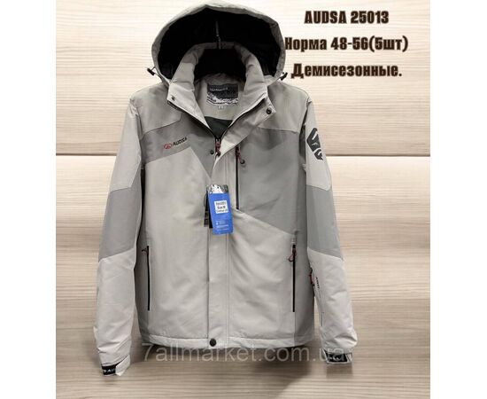 Куртка чоловіча демісезонна з капюшоном р-ри 48-56 (5кол) "SKAY" недорого від прямого постачальника, зображення 3
