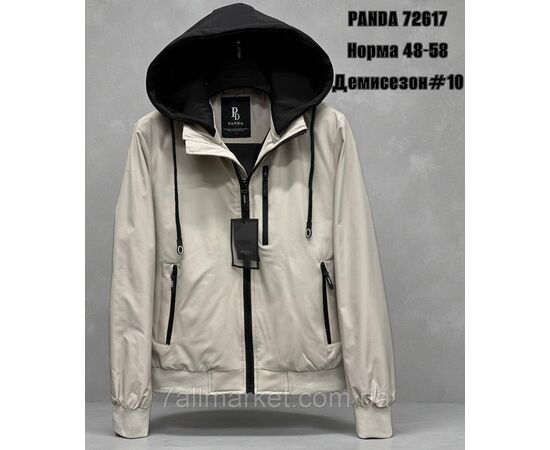 Куртка чоловіча демісезонна з капюшоном р-ри 48-58 (5кол) "SKAY" недорого від прямого постачальника, зображення 3