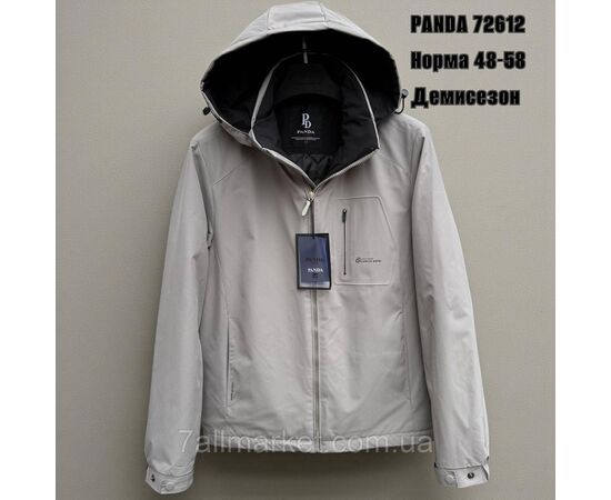 Куртка чоловіча демісезонна з капюшоном р-ри 48-58 (4кол) "SKAY" недорого від прямого постачальника, зображення 3