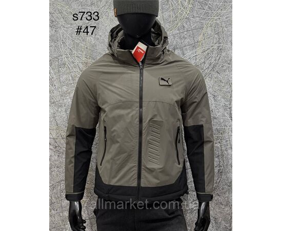 Куртка чоловіча демісезонна розміри L-4XL (5 кв) "PROSTOMEN" недорого від прямого постачальника, зображення 2