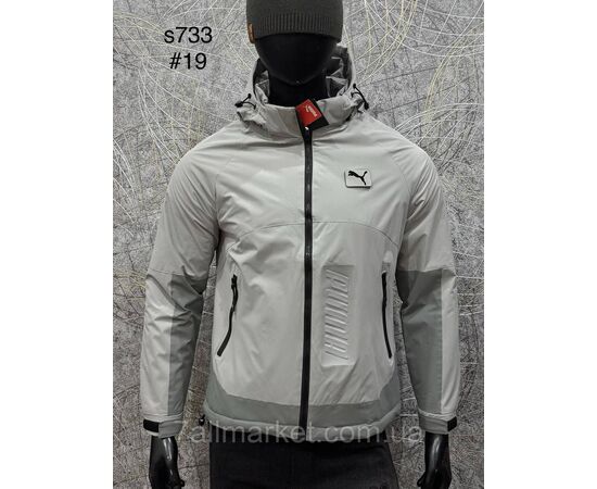 Куртка чоловіча демісезонна розміри L-4XL (5 кв) "PROSTOMEN" недорого від прямого постачальника, зображення 3