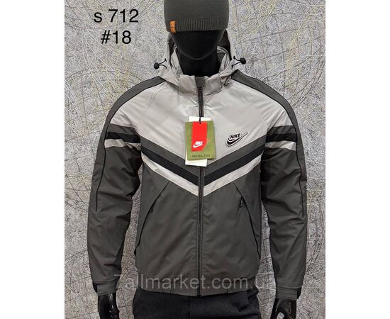 Куртка чоловіча демісезонна розміри L-4XL (5 кв) "PROSTOMEN" недорого від прямого постачальника, зображення 5