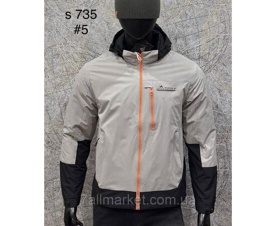 Куртка чоловіча демісезонна розміри L-4XL (4 кв) "PROSTOMEN" недорого від прямого постачальника, зображення 3