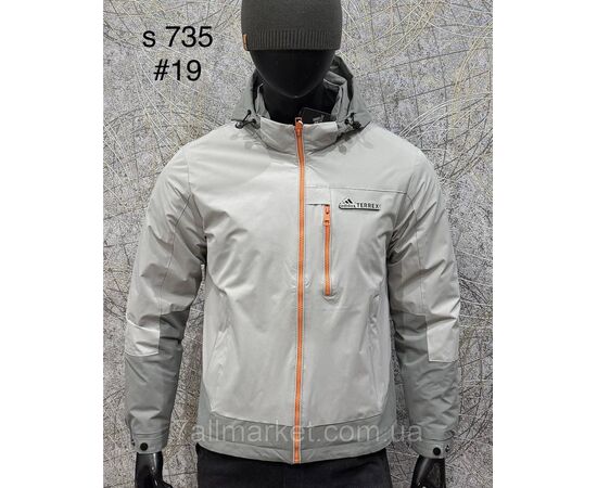 Куртка чоловіча демісезонна розміри L-4XL (4 кв) "PROSTOMEN" недорого від прямого постачальника, зображення 4