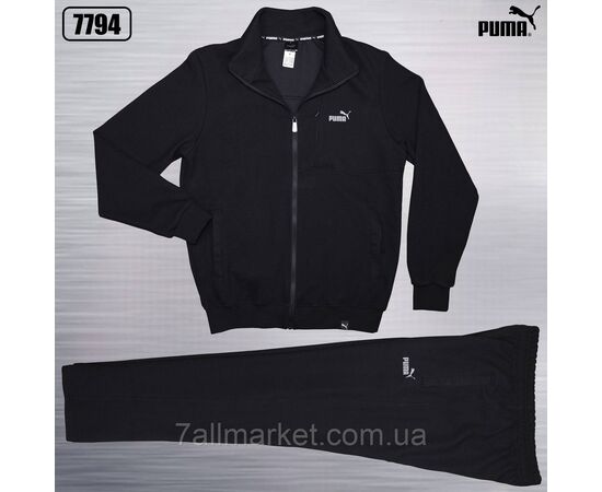 Спортивний чоловічий костюм на блискавці Пума розміри M-3XL (2 кв) "REMAIN" купити недорого від прямого постачальника, зображення 2