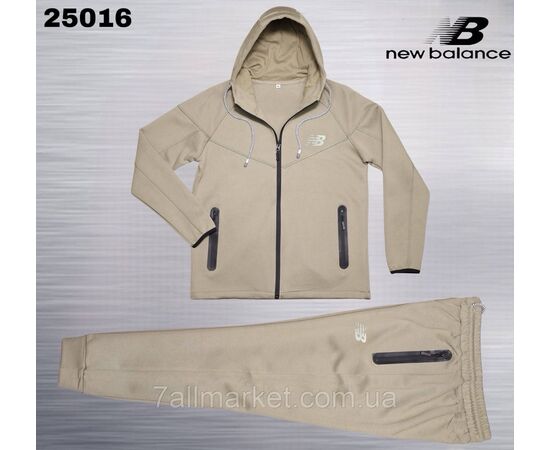 Фотография Спортивный мужской костюм трикотажный NEW BALANCE размеры  M-3XL (5цв) "REMAIN" купить недорого от прямого поставщика, изображение 2