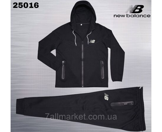 Фотография Спортивный мужской костюм трикотажный NEW BALANCE размеры  M-3XL (5цв) "REMAIN" купить недорого от прямого поставщика, изображение 3
