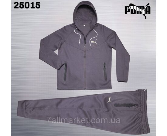 Фотография Спортивный мужской костюм трикотажный Пума размеры  M-3XL (5цв) "REMAIN" купить недорого от прямого поставщика, изображение 2