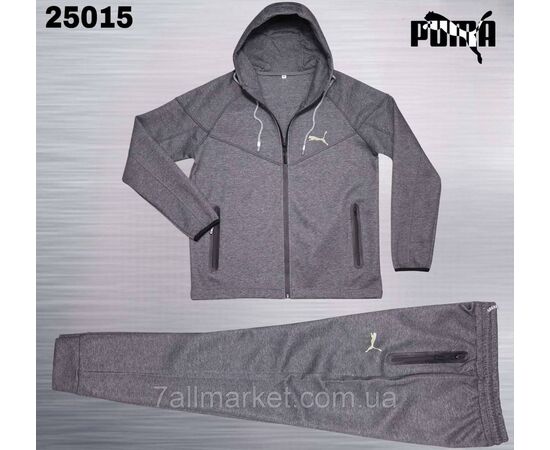 Фотография Спортивный мужской костюм трикотажный Пума размеры  M-3XL (5цв) "REMAIN" купить недорого от прямого поставщика, изображение 5