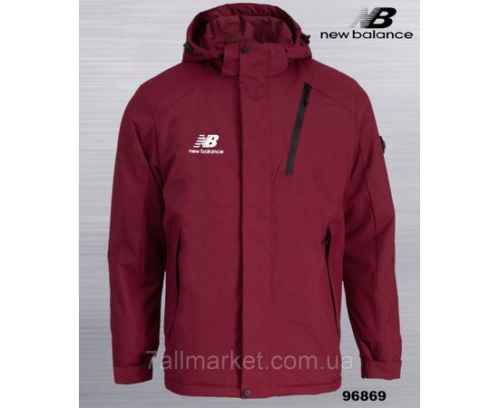 Фотография Куртка мужская демисезонная  NEW BALANCE размеры 48-56 (5цв) "REMAIN" недорого от прямого поставщика, изображение 3