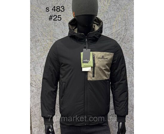 Фотография Куртка мужская демисезонная/двухсторонняя размеры L-4XL(4цв)"PROSTOMEN" недорого от прямого поставщика, изображение 4