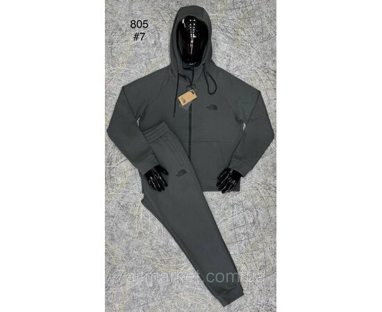 Фотография Спортивный костюм мужской/манжет полу-батал размеры 3XL-7XL(6цв)"PROSTOMEN" недорого от прямого поставщика, изображение 5