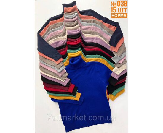 ЖІНОЧИЙ ЩІЛЬНИЙ ГОЛЬФ УНІВЕРСАЛЬНІ РОЗМІРИ 44-50 "PARTNERS" недорого від прямого постачальника, зображення 2