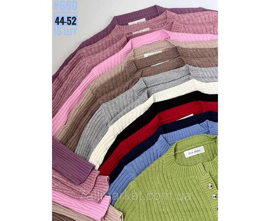 Жіночий светр універсального розміру 44-52 "PARTNERS" недорого від прямого постачальника, зображення 2