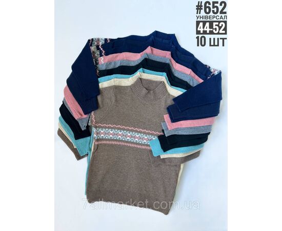 Жіночий гольф з коміром стійка універального розміру 44-52 "PARTNERS" недорого від прямого постачальника, зображення 2