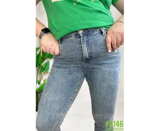 Жіночі джинси SKINNY JEANS розмірний ряд 31,32,33,34,36,38 "PARTNERS" недорого від прямого постачальника, зображення 2