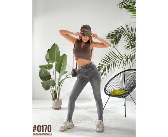 Жіночі джинси SKINNY JEANS розмірний ряд 28,29,30,31,32,33 "PARTNERS" недорого від прямого постачальника, зображення 2