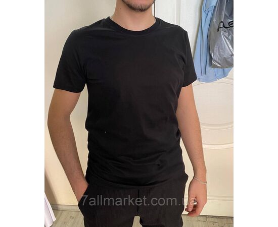 Фотография Футболка мужская однотонная  р.S-2XL (5цв) "MODY" недорого оптом от прямого поставщика, изображение 3