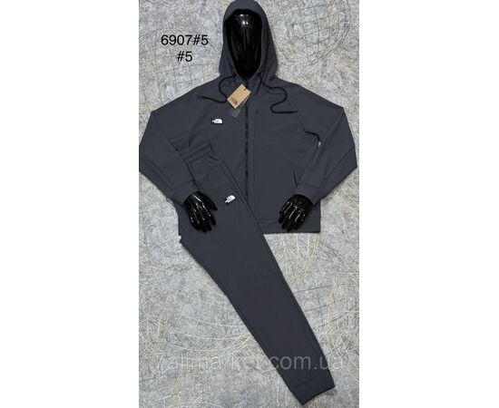 Фотография Спортивный костюм мужской/манжет полу-батал размеры 3XL-7XL(4цв)"PROSTOMEN" недорого от прямого поставщика, изображение 2