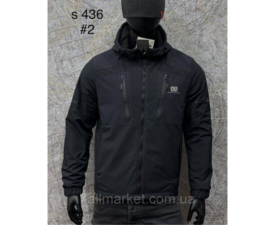 Фотография Куртка мужская демисезонная/двухсторонняя размеры L-4XL(3цв)"PROSTOMEN" недорого от прямого поставщика, изображение 3