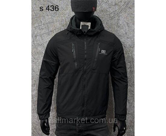 Фотография Куртка мужская демисезонная/двухсторонняя размеры L-4XL(3цв)"PROSTOMEN" недорого от прямого поставщика, изображение 6