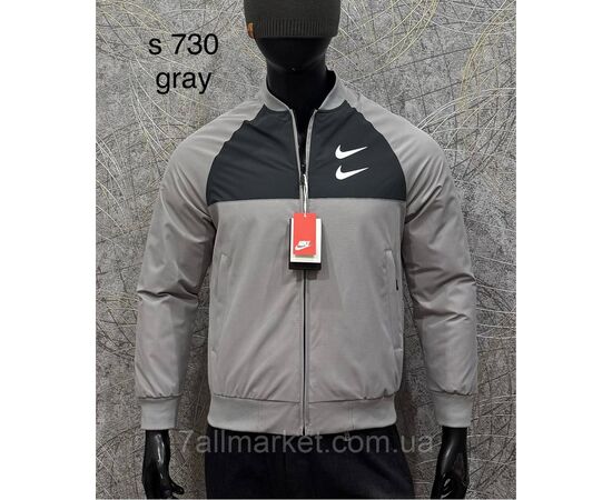 Куртка чоловіча демісезонна/двостороння розміри L-4XL (5 кв) "PROSTOMEN" недорого від прямого постачальника, зображення 4