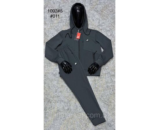 Спортивний костюм чоловічий розміри M-3XL (4 кв) "PROSTOMEN" недорого від прямого постачальника, зображення 4