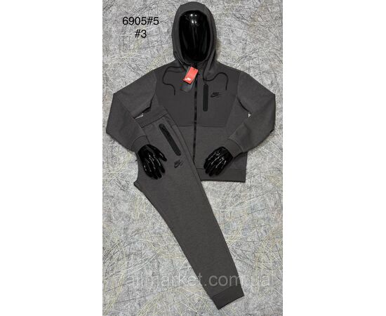 Спортивний костюм чоловічий розміри L-4XL (4 кв) "PROSTOMEN" недорого від прямого постачальника, зображення 3