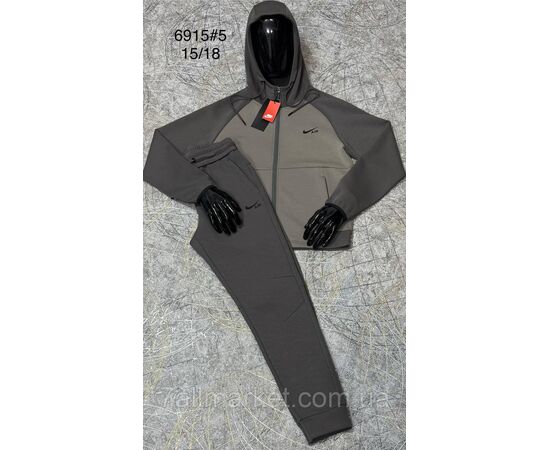 Спортивний костюм чоловічий на манжеті розміри L-4XL (3 кв) "PROSTOMEN" недорого від прямого постачальника, зображення 3