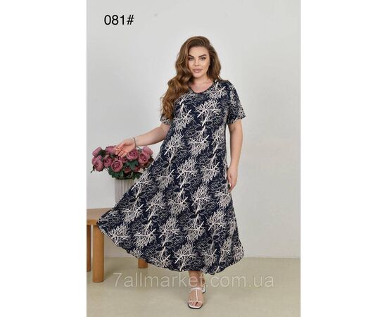 Плаття жіноче домашнє р-ри 58-62 (мікс) "FLOWER" купити недорого від прямого постачальника, зображення 2