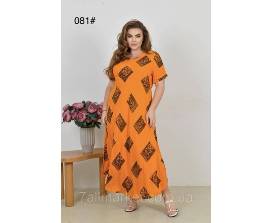 Плаття жіноче домашнє р-ри 58-62 (мікс) "FLOWER" купити недорого від прямого постачальника, зображення 2