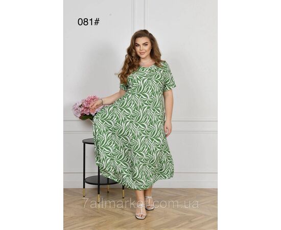 Плаття жіноче домашнє р-ри 58-62 (мікс) "FLOWER" купити недорого від прямого постачальника, зображення 2