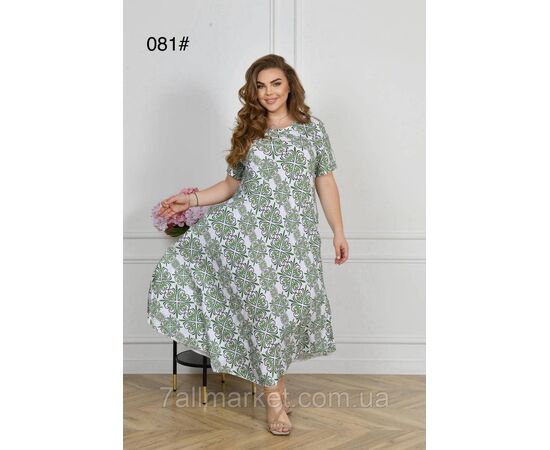 Плаття жіноче домашнє р-ри 58-62 (мікс) "FLOWER" купити недорого від прямого постачальника, зображення 3