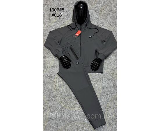 Спортивний костюм чоловічий на манжеті розміри M-3XL(4цв) (3 кв) "PROSTOMEN" недорого від прямого постачальника, зображення 3