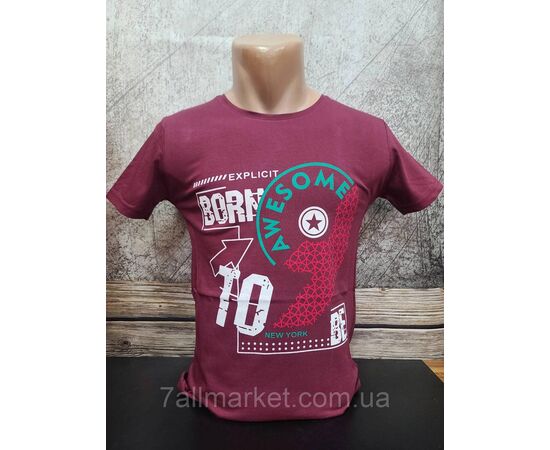 Футболка чоловіча з написами р.S-2XL (8 кв) "MODY" недорого гуртом від прямого постачальника, зображення 5