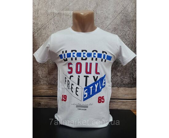 Футболка чоловіча з написами р.S-2XL (5 кв) "MODY" недорого гуртом від прямого постачальника, зображення 4