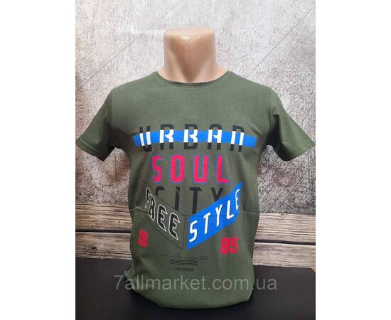 Футболка чоловіча з написами р.S-2XL (5 кв) "MODY" недорого гуртом від прямого постачальника, зображення 3